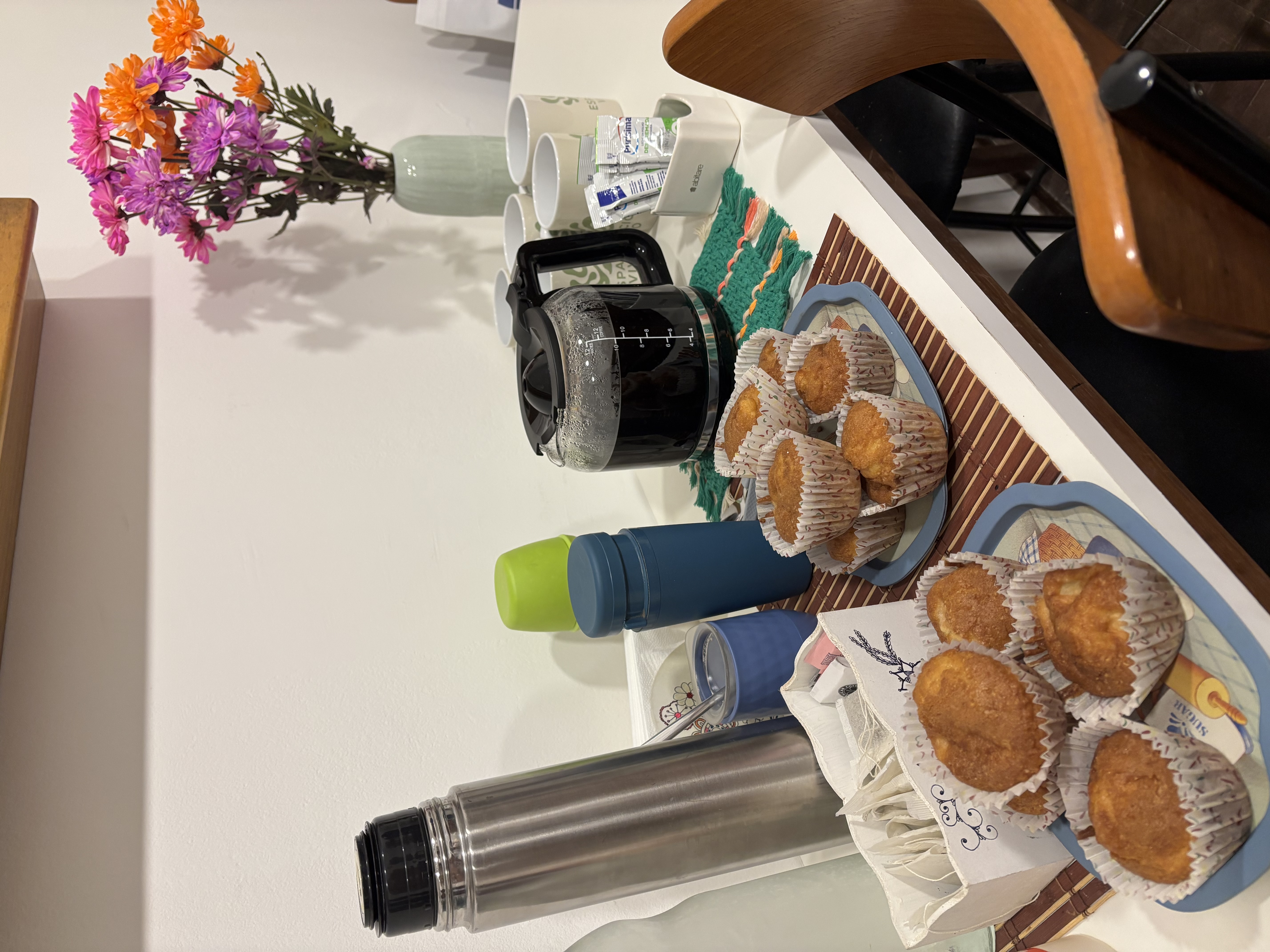 Taller de tejido en acción