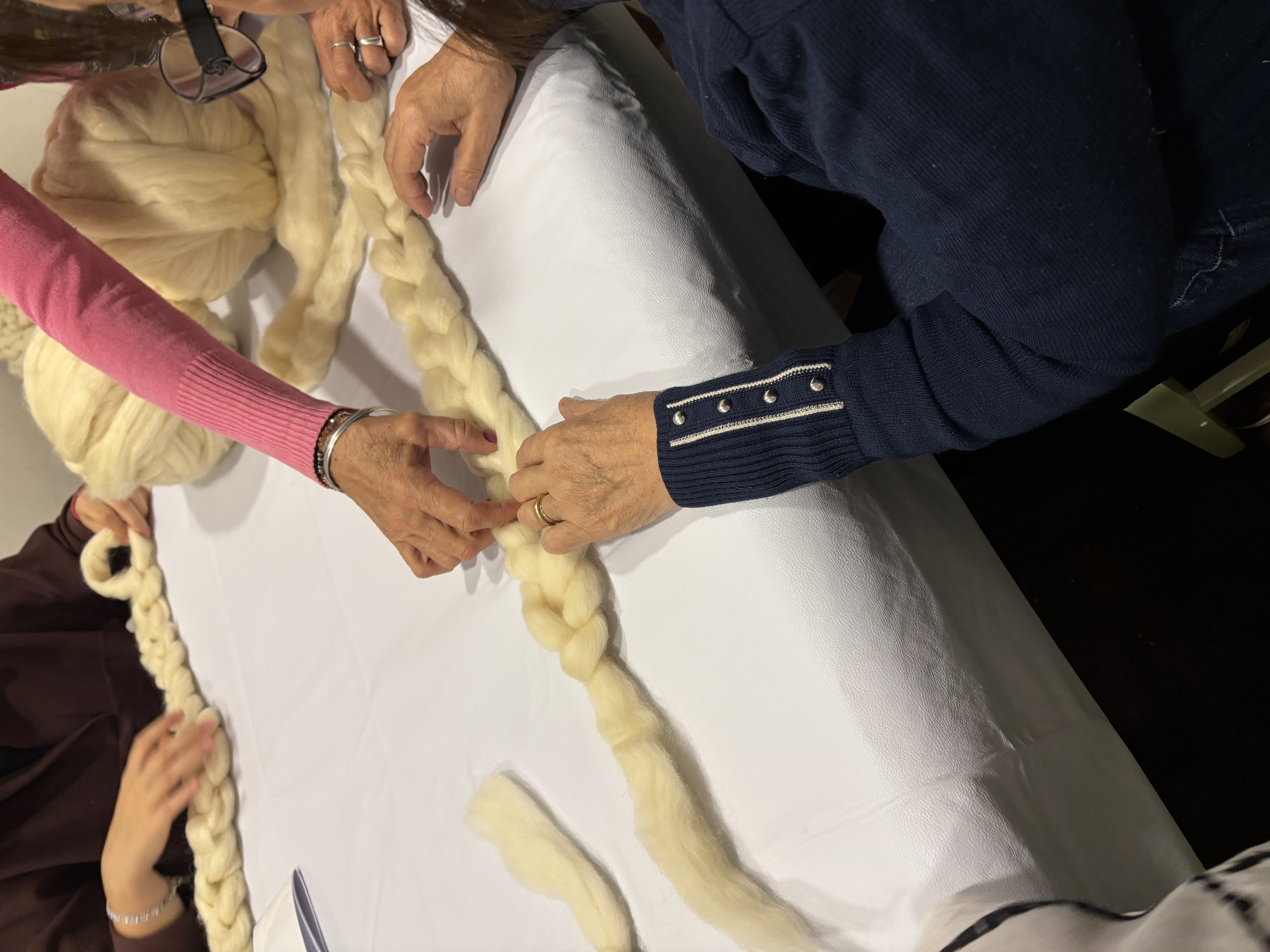 Creaciones textiles de Espacio Vivo